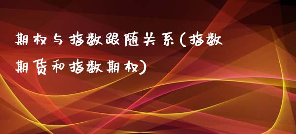 期权与指数跟随关系(指数期货和指数期权)