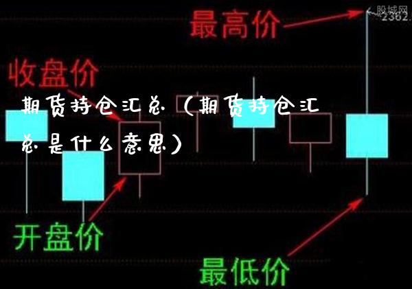 期货持仓汇总（期货持仓汇总是什么意思）