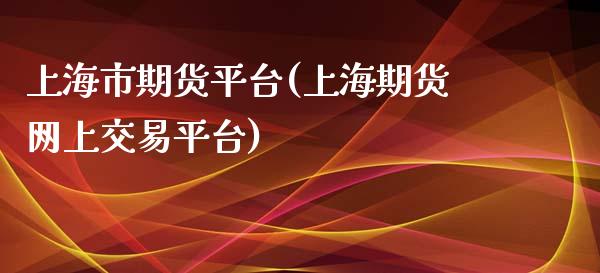 上海市期货平台(上海期货网上交易平台)