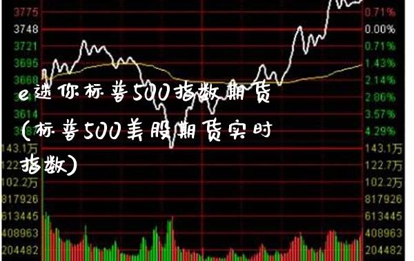 e迷你标普500指数期货(标普500美股期货实时指数)