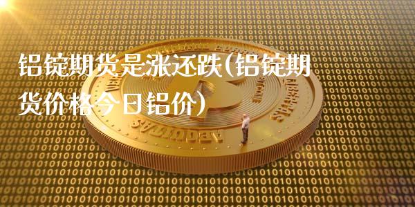 铝锭期货是涨还跌(铝锭期货价格今日铝价)_https://www.boyangwujin.com_期货科普_第1张