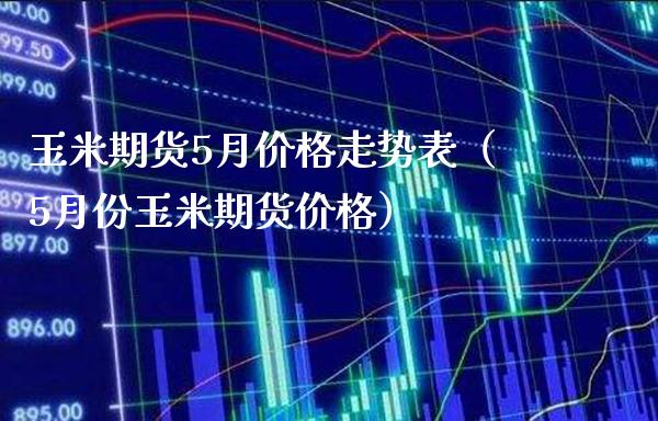 玉米期货5月价格走势表（5月份玉米期货价格）