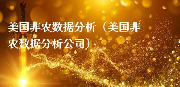 美国非农数据分析（美国非农数据分析公司）_https://www.boyangwujin.com_期货直播间_第1张