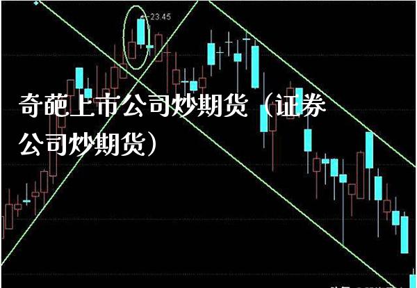 奇葩上市公司炒期货（证券公司炒期货）