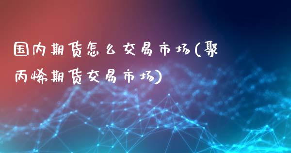 国内期货怎么交易市场(聚丙烯期货交易市场)_https://www.boyangwujin.com_黄金直播间_第1张