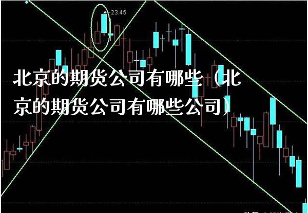 北京的期货公司有哪些（北京的期货公司有哪些公司）