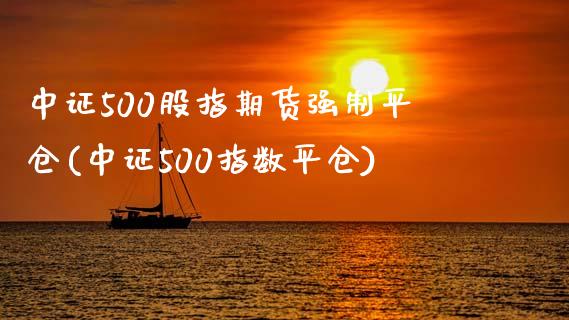 中证500股指期货强制平仓(中证500指数平仓)