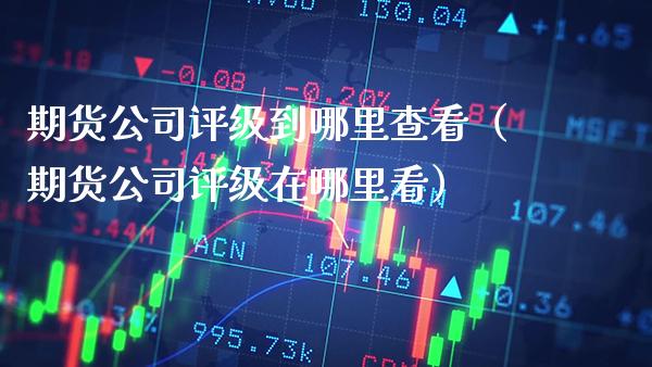 期货公司评级到哪里查看（期货公司评级在哪里看）