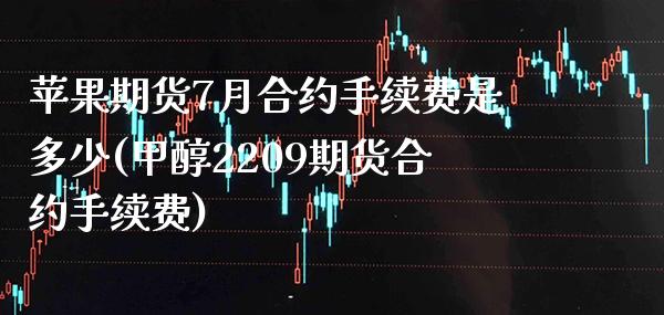 苹果期货7月合约手续费是多少(甲醇2209期货合约手续费)