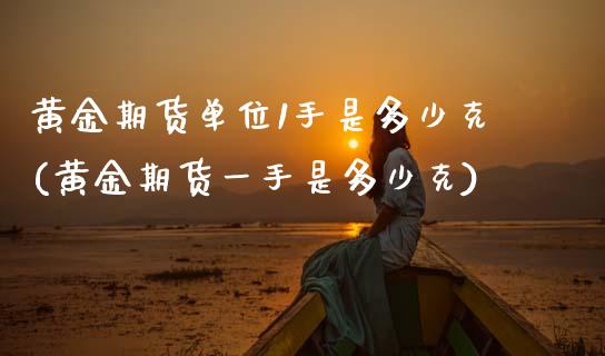 黄金期货单位1手是多少克(黄金期货一手是多少克)