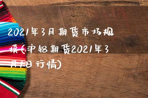 2021年3月期货市场规模(沪铝期货2021年3月1日行情)