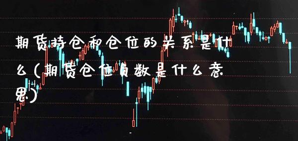 期货持仓和仓位的关系是什么(期货仓位负数是什么意思)