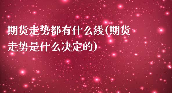 期货走势都有什么线(期货走势是什么决定的)_https://www.boyangwujin.com_内盘期货_第1张