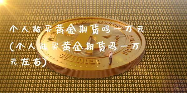 个人能买黄金期货吗一万元(个人能买黄金期货吗一万元左右)