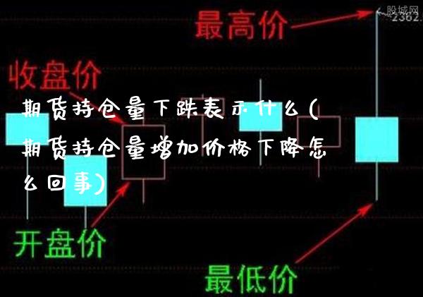 期货持仓量下跌表示什么(期货持仓量增加价格下降怎么回事)