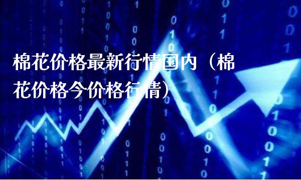 棉花价格最新行情国内（棉花价格今价格行情）