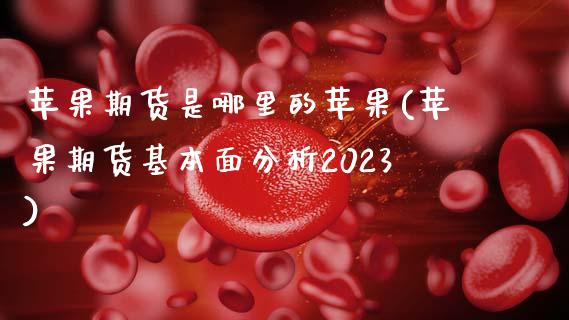 苹果期货是哪里的苹果(苹果期货基本面分析2023)