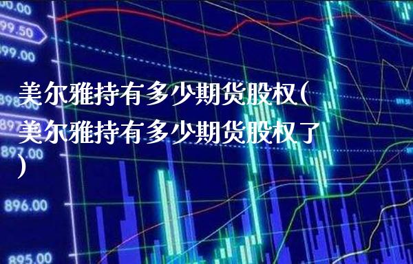 美尔雅持有多少期货股权(美尔雅持有多少期货股权了)