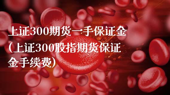 上证300期货一手保证金(上证300股指期货保证金手续费)