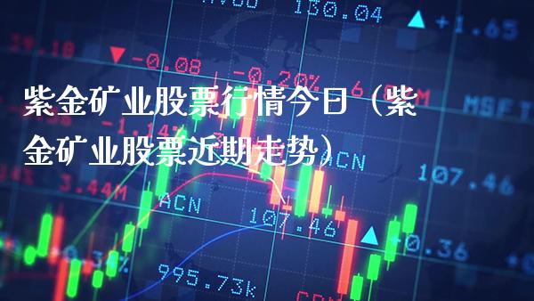 紫金矿业股票行情今日（紫金矿业股票近期走势）