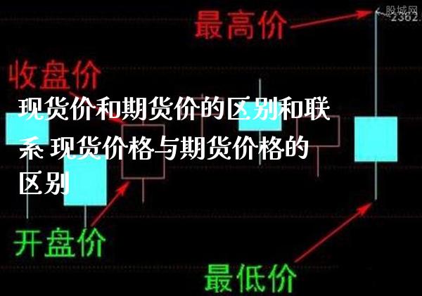 现货价和期货价的区别和联系 现货价格与期货价格的区别