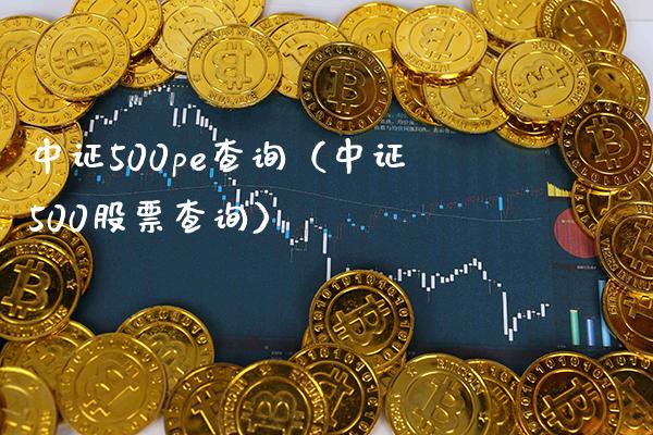 中证500pe查询（中证500股票查询）