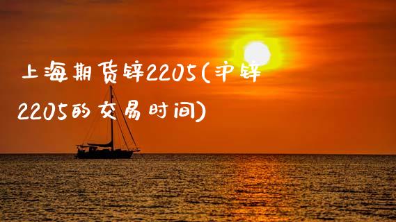 上海期货锌2205(沪锌2205的交易时间)