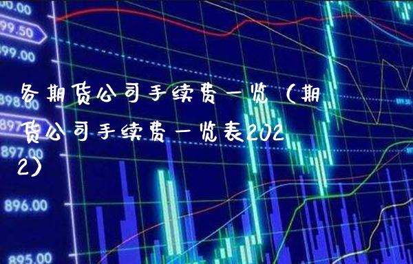 各期货公司手续费一览（期货公司手续费一览表2022）