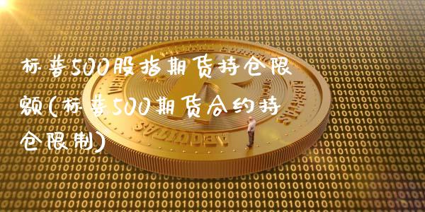 标普500股指期货持仓限额(标普500期货合约持仓限制)