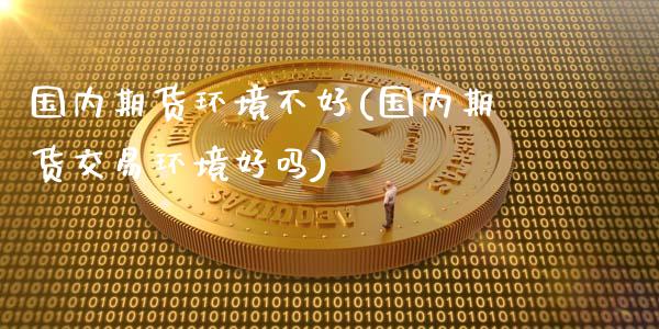 国内期货环境不好(国内期货交易环境好吗)_https://www.boyangwujin.com_恒指直播间_第1张