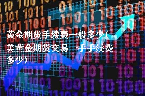 黄金期货手续费一般多少(美黄金期货交易一手手续费多少)