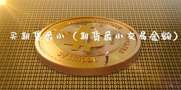 买期货最小（期货最小交易金额）_https://www.boyangwujin.com_期货直播间_第1张