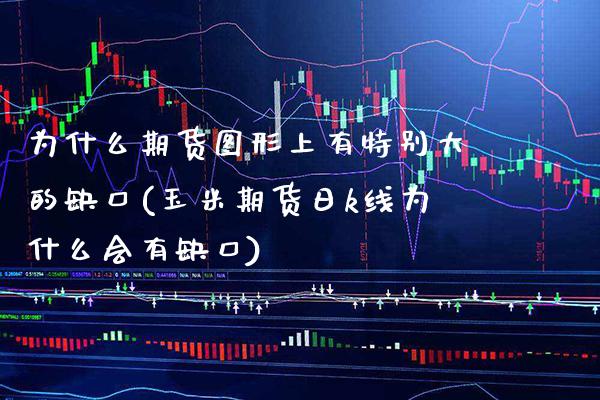 为什么期货图形上有特别大的缺口(玉米期货日k线为什么会有缺口)