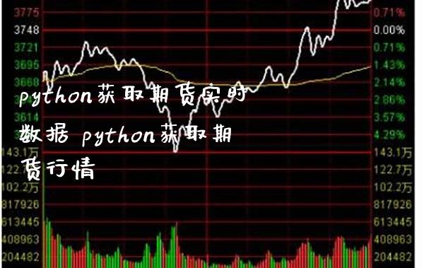 python获取期货实时数据 python获取期货行情_https://www.boyangwujin.com_黄金期货_第1张