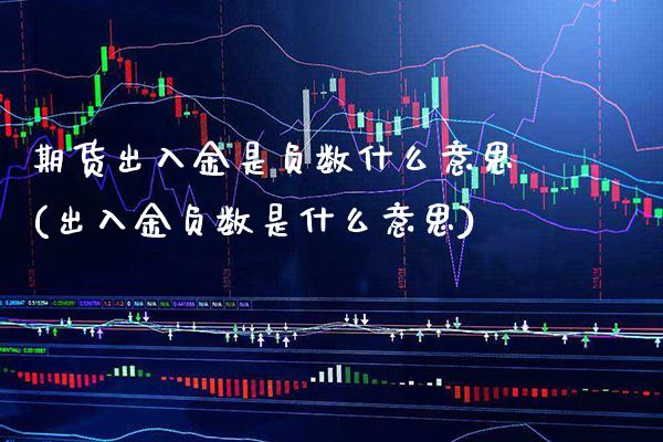 期货出入金是负数什么意思(出入金负数是什么意思)