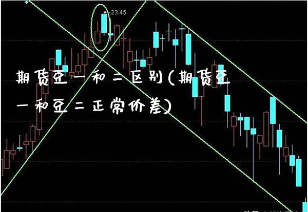 期货豆一和二区别(期货豆一和豆二正常价差)_https://www.boyangwujin.com_期货直播间_第1张