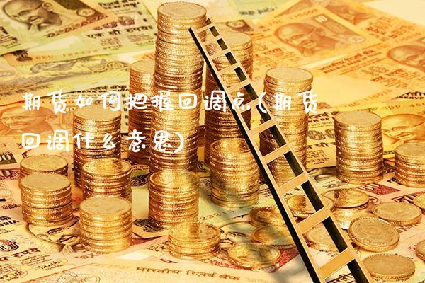 期货如何把握回调点(期货回调什么意思)_https://www.boyangwujin.com_黄金直播间_第1张