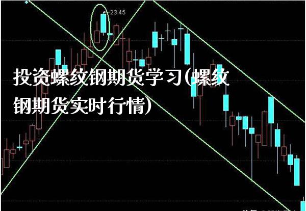 投资螺纹钢期货学习(螺纹钢期货实时行情)_https://www.boyangwujin.com_期货直播间_第1张