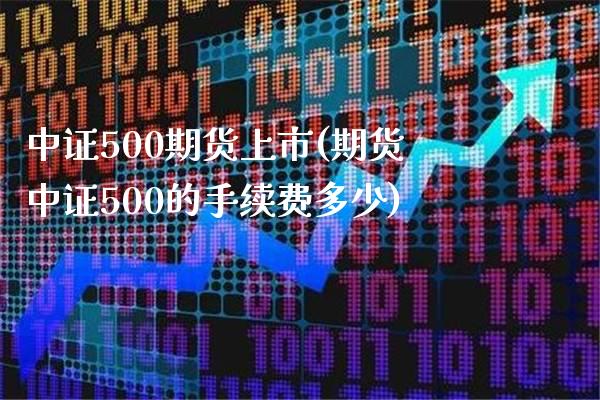 中证500期货上市(期货中证500的手续费多少)