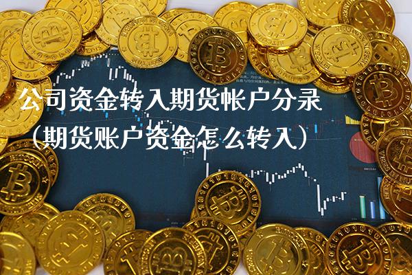 公司资金转入期货帐户分录（期货账户资金怎么转入）