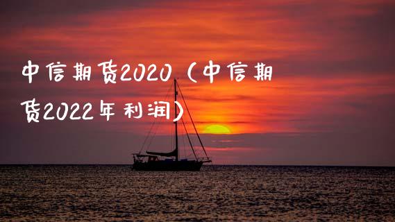 中信期货2020（中信期货2022年利润）_https://www.boyangwujin.com_期货直播间_第1张