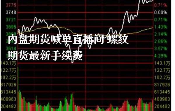 内盘期货喊单直播间 螺纹期货最新手续费