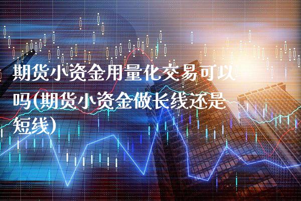 期货小资金用量化交易可以吗(期货小资金做长线还是短线)