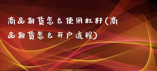 商品期货怎么使用杠杆(商品期货怎么开户流程)_https://www.boyangwujin.com_原油直播间_第1张