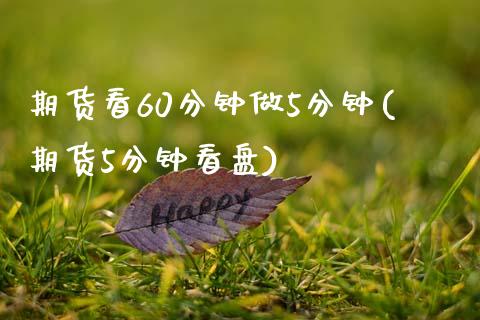 期货看60分钟做5分钟(期货5分钟看盘)