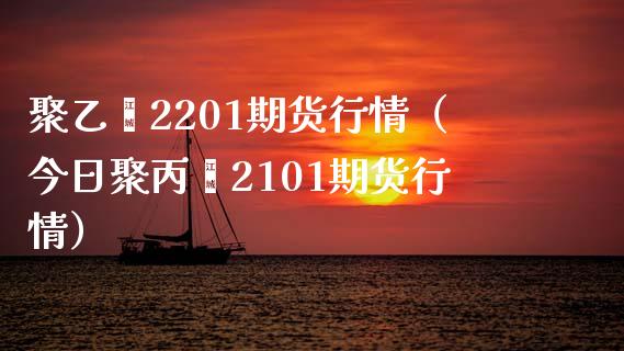 聚乙烯2201期货行情（今日聚丙烯2101期货行情）