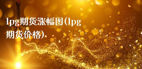 lpg期货涨幅图(lpg期货价格)