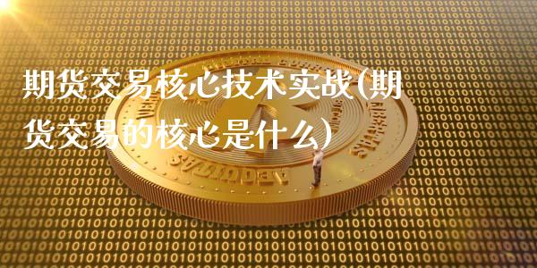 期货交易核心技术实战(期货交易的核心是什么)_https://www.boyangwujin.com_黄金直播间_第1张