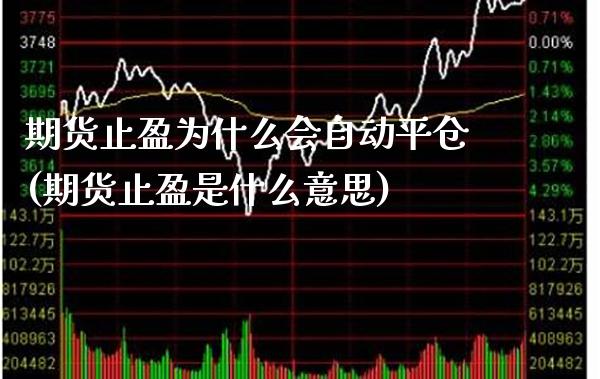 期货止盈为什么会自动平仓(期货止盈是什么意思)