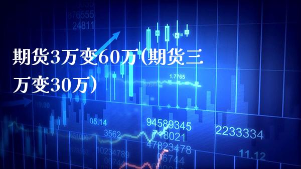 期货3万变60万(期货三万变30万)